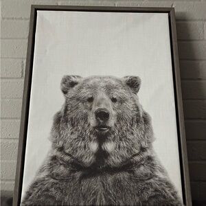 Majestic Black Bear Art Print